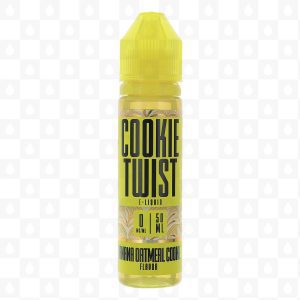 Banana Oatmeal Cookie Cookie Twist by Lemon Twist E Liquid 50ml Short Fill