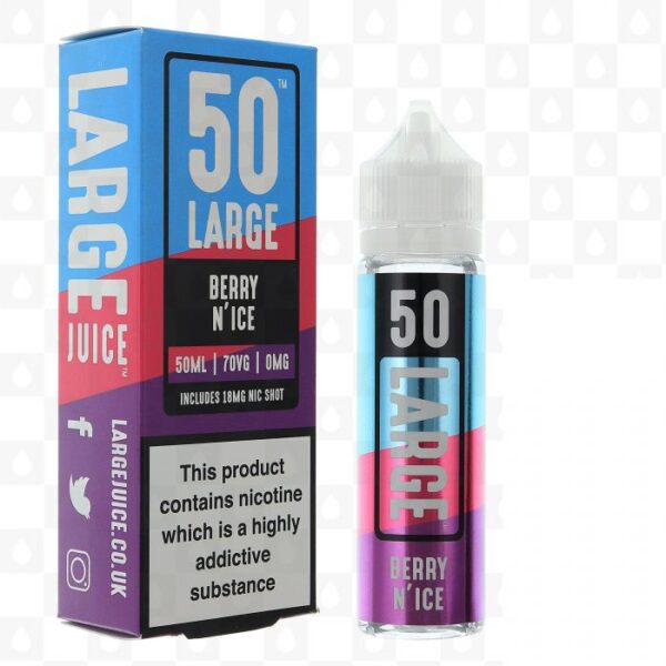 Berry NIce by 50 Large E Liquid 50ml Short Fill e1587680219605 Berry NIce by 50 Large E Liquid 50ml Short Fill e1587680219605