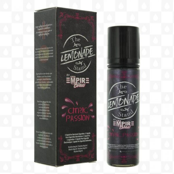 Citric Passion The Lemonade Stand by Empire Brew E Liquid 50ml Short Fill e1588462524117 Citric Passion The Lemonade Stand by Empire Brew E Liquid 50ml Short Fill e1588462524117