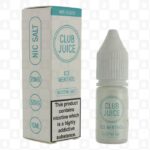 Club Juice Ice Menthol Nic Salt E Liquid 10ml e1616372393962