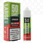 Kiwimelon by 50 Large E Liquid  50ml Short Fill e1587679821549
