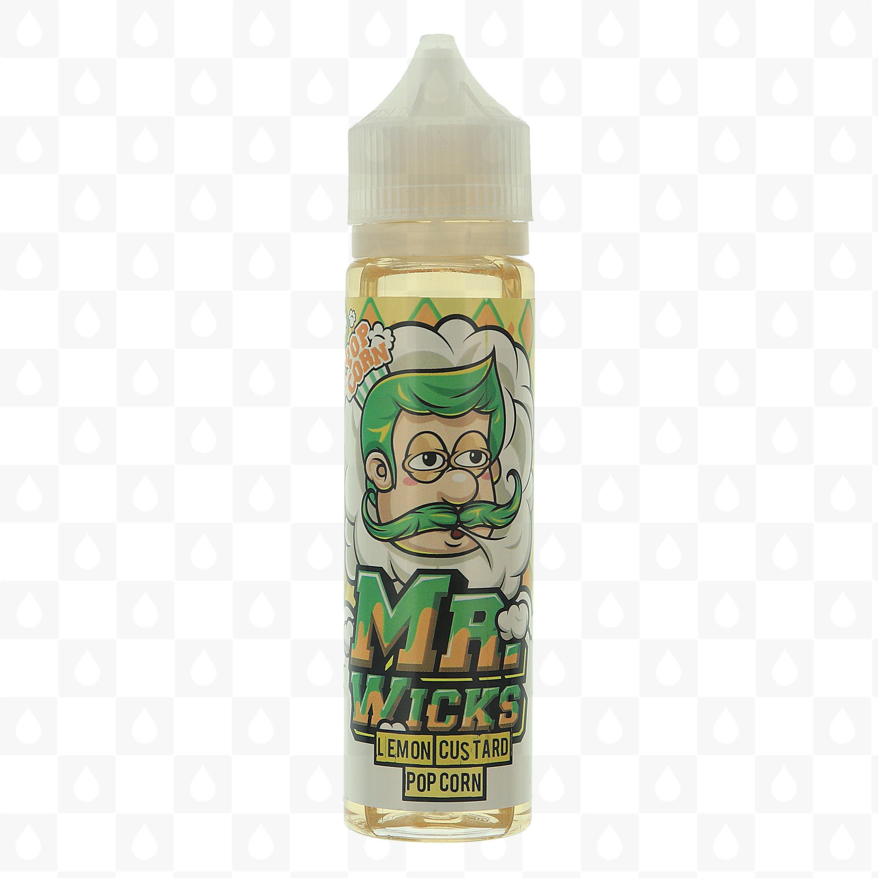 Lemon Custard Popcorn by Mr Wicks E Liquid   50ml Short Fill