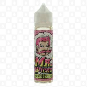 Rhubarb and Custard By Mr Wicks E Liquid 50ml Shortfill