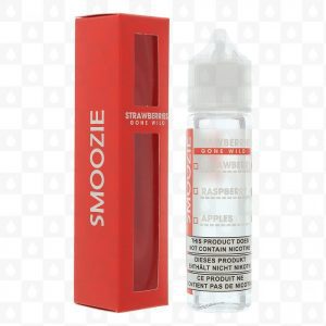 Strawberries Gone Wild by Smoozie E Liquid  50ml Short Fill e1587820698557