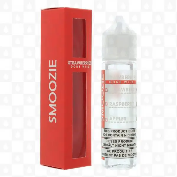 Strawberries Gone Wild by Smoozie E Liquid 50ml Short Fill e1587820698557 Strawberries Gone Wild by Smoozie E Liquid 50ml Short Fill e1587820698557