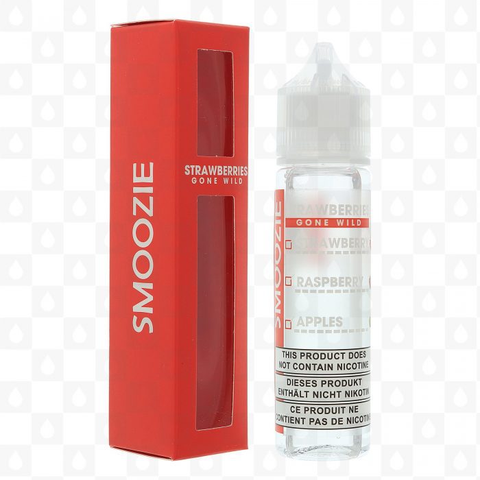 Strawberries Gone Wild by Smoozie E Liquid  50ml Short Fill e1587820698557