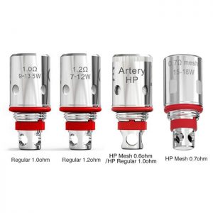 Artery HP Cores Replacement Coils 1.0 Ohm 1.2 Ohm Mesh 0.6 Ohm 0.7 Ohm