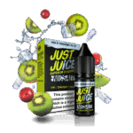 Just Juice Kiwi Cranberry Ice 10ml Nic Salt e1601932741620