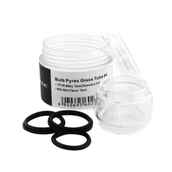 Smok Bulb Pyrex Glass Tube 4 Smok Bulb Pyrex Glass Tube 4