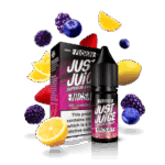 Just Juice Fusion Berry Burst Lemonade 10ml Nic Salt e1614553857383