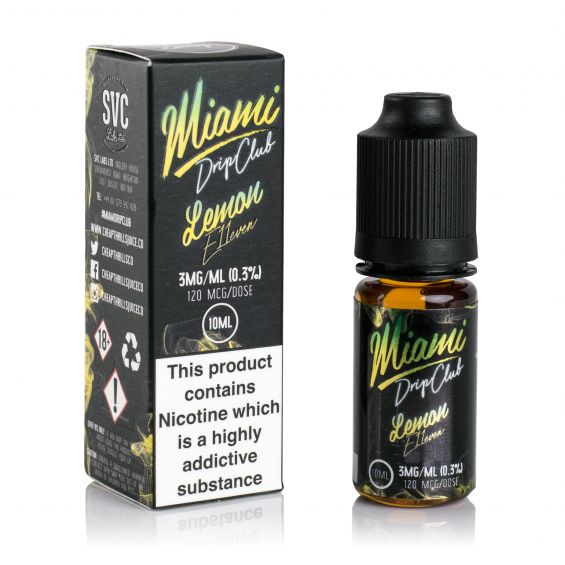 Miami Drip Club Lemon E11even 10ml Miami Drip Club Lemon E11even 10ml