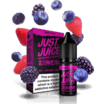 Just Juice Berry Burst 10ml Nic Salt E Liquid e1645903628832