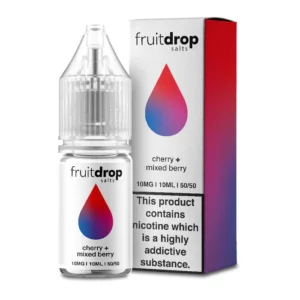 Fruit Drop Salts Cherry Mixed Berries 10ml E Liquid