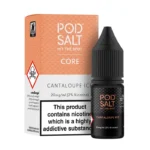 Pod Salt Cantaloupe Ice 10ml Nic Salt E Liquid