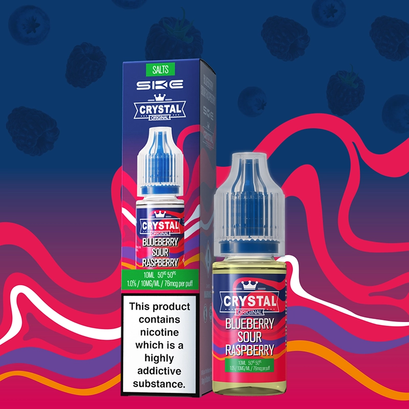 SKE Crystal Blueberry Sour Raspberry 10ml Nic Salt E Liquid