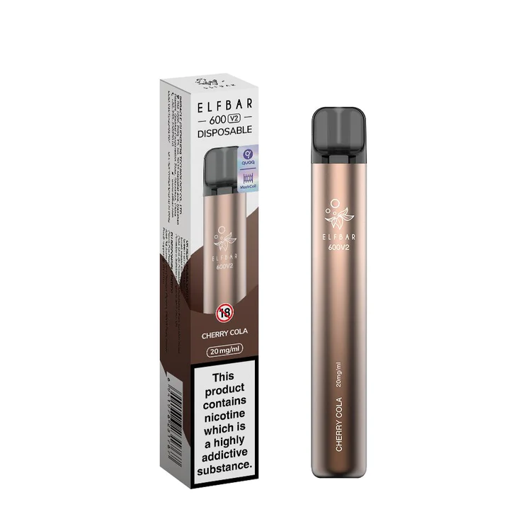 Elf Bar V2 600 Cherry Cola Disposable Vape