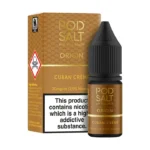 Pod Salt Cuban Creme 10ml Nic Salt E Liquid