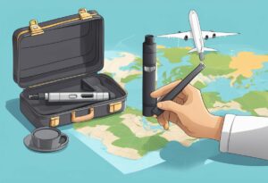 Travelling with disposable vapes