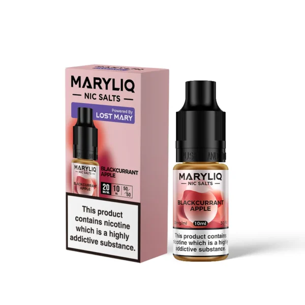 Maryliq Blackcurrant Apple Nic Salt 10ml E Liquid Maryliq Blackcurrant Apple Nic Salt 10ml E Liquid