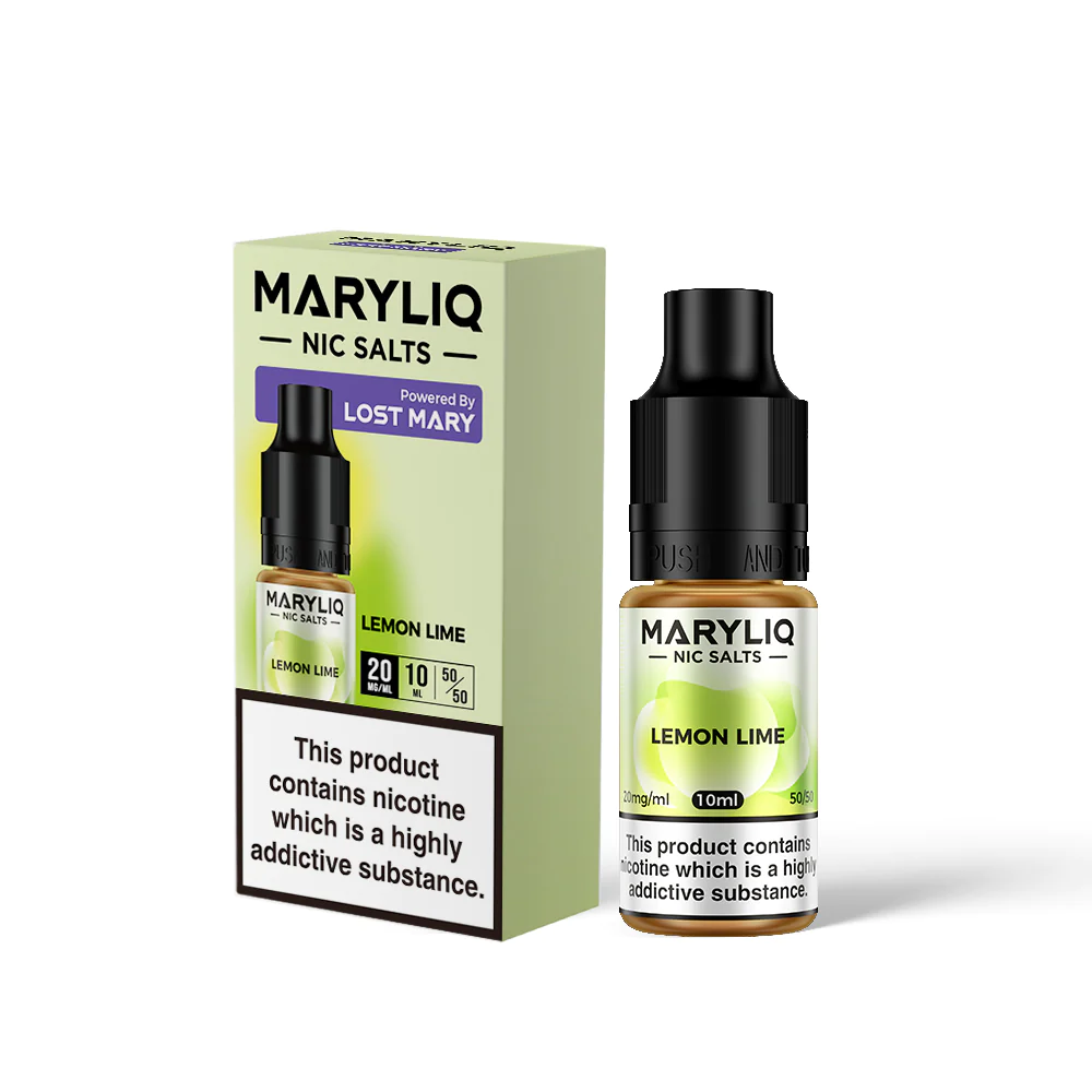 Maryliq Lemon Lime Nic Salt 10ml E Liquid