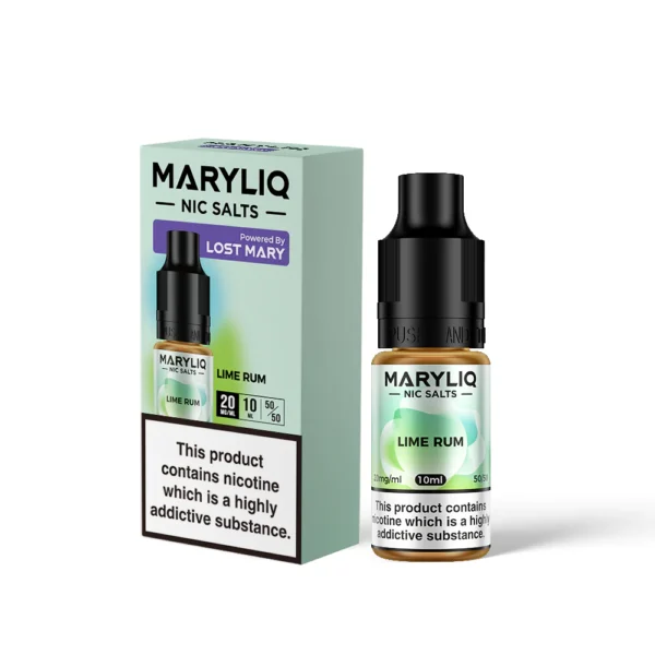 Maryliq Lime Rum Nic Salt 10ml E Liquid Maryliq Lime Rum Nic Salt 10ml E Liquid