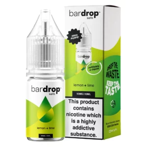Bar Drop Salts Lemon Lime 10ml E Liquid