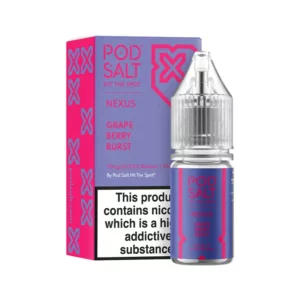 Nexus Grape Berry Burst 10ml Pod Salt E Liquid