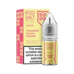 Nexus Strawberry Banana Rhubarb 10ml Pod Salt E Liquid