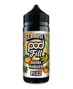 Seriously Pod Fill Banana Mandarin 100ml E Liquid