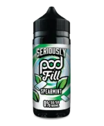 Seriously Pod Fill Spearmint 100ml E Liquid
