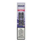 SKE Crystal 2400 4 in 1 Replacement Prefilled Pods 4 Pack Blue Edition