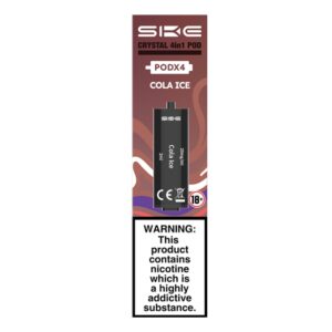 SKE Crystal 2400 4 in 1 Replacement Prefilled Pods – 4 Pack Cola Ice
