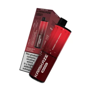 Kamikaze 3000 Puffs (5 in 1 Twist Edition) Disposable Vape Cherry Pack