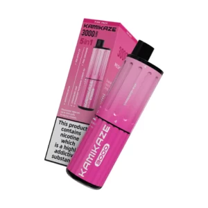 Kamikaze 3000 Puffs (5 in 1 Twist Edition) Disposable Vape Pink Pack