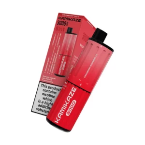Kamikaze 3000 Puffs (5 in 1 Twist Edition) Disposable Vape Strawberry Pack