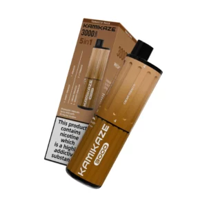Kamikaze 3000 Puffs (5 in 1 Twist Edition) Disposable Vape Tobacco Pack