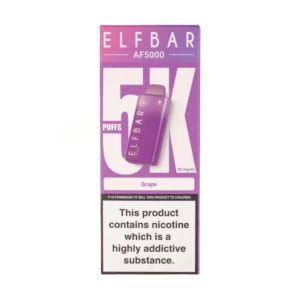 Elf Bar AF5000 Disposable Vape Kit Grape