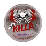 Killa Grape Ice Nicotine Pouch Extra Strong Nicopods