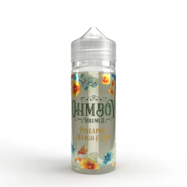 Ohm Boy Pineapple, Mango & Lime 100ml E Liquid Ohm Boy Pineapple, Mango & Lime 100ml E Liquid