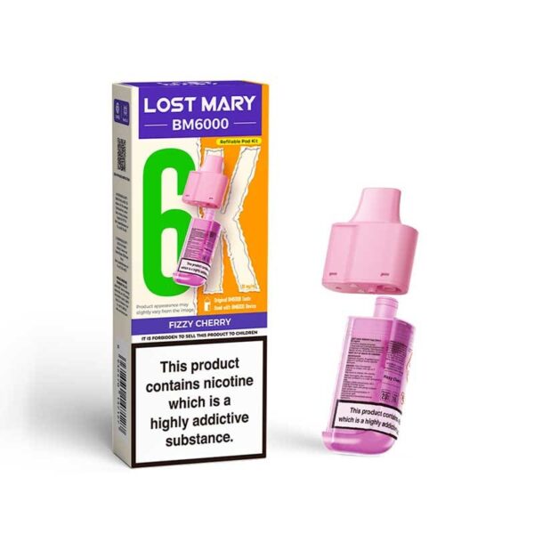Lost Mary BM6000 Fizzy Cherry Replacement Pod