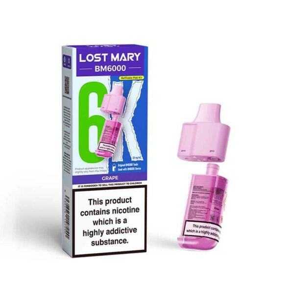 Lost Mary BM6000 Grape Replacement Pod