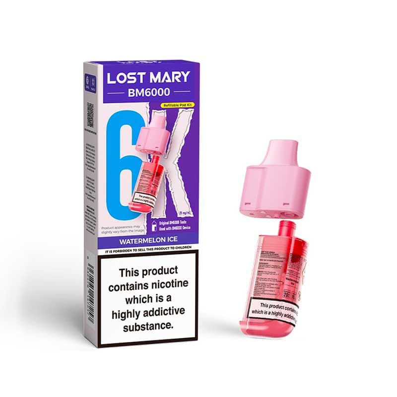 Lost Mary BM6000 Watermelon Ice Replacement Pod
