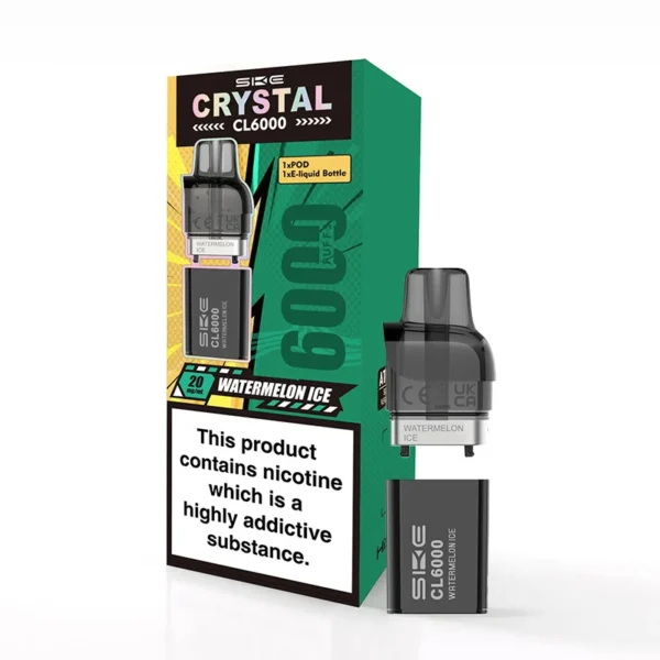 SKE Crystal CL6000 Replacement Prefilled Pod watermelon ice