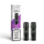 Elf Bar 600 Prefilled Replacement Pods (Pack of 2) Grape