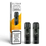 Elf Bar 600 Prefilled Replacement Pods (Pack of 2) Mango