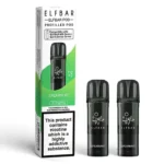 Elf Bar 600 Prefilled Replacement Pods (Pack of 2) Spearmint