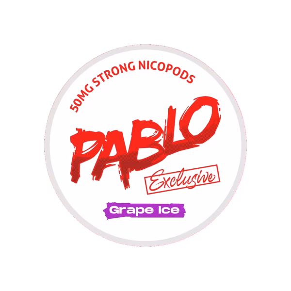Pablo Exclusive Grape Ice 50mg Nicotine Pouches
