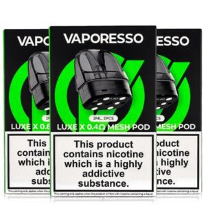 Vaporesso LUXE X Replacement Pods (Pack of 2) Different resistances