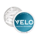 Velo Bright Freezing Peppermint Nicotine Pouches Inside