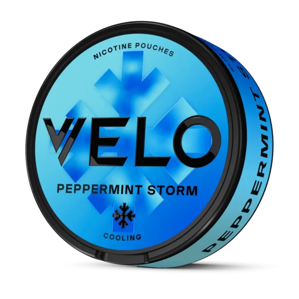 Velo Bright Peppermint Storm Nicotine Pouches Velo Bright Peppermint Storm Nicotine Pouches